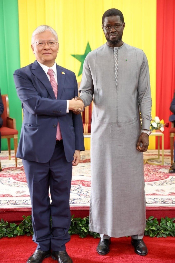 大統領との写真