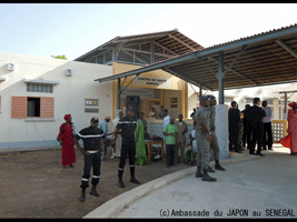 Cérémonie d’inauguration officielle du Centre de Santé de Saraya construit dans le cadre du Projet d’Aménagement des infrastructures sanitaires dans la Région de Tambacounda et de Kédougou