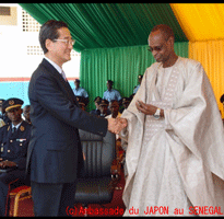 Cérémonie de remise officielle des véhicules de secours et du matériel d’intervention à la Brigade Nationale des Sapeurs Pompiers dans le cadre du Programme d’Amélioration de la résilience du Sénégal face aux désagréments causés par le Changement climatique